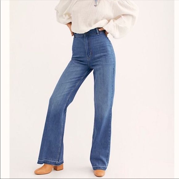 We the Free | High-Waisted Wide Leg Jean - Picture 1 of 9